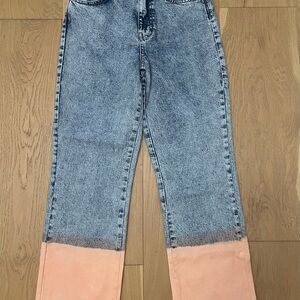 Francesca’s Stylish Two-Tone Women Jeans